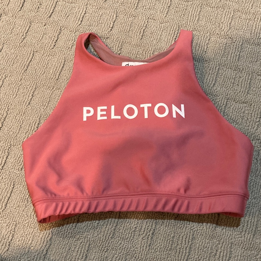 Peloton Coral Sports Bra